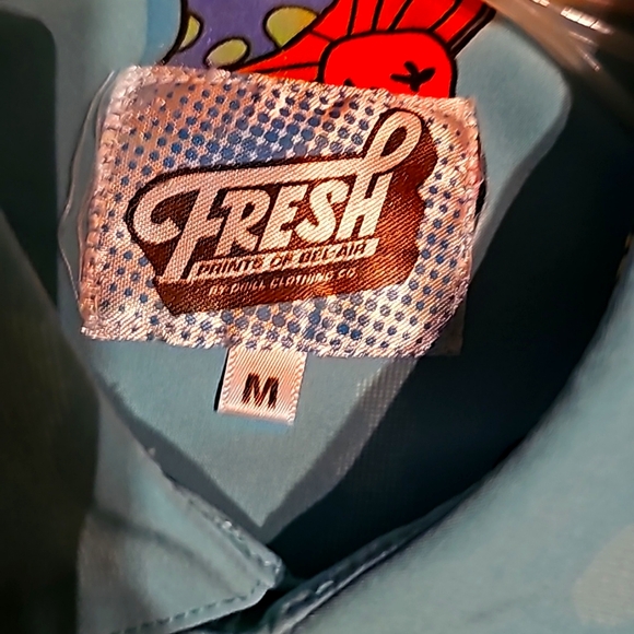 Fresh print of bel-air button up mushroom shirt - Picture 2 of 3